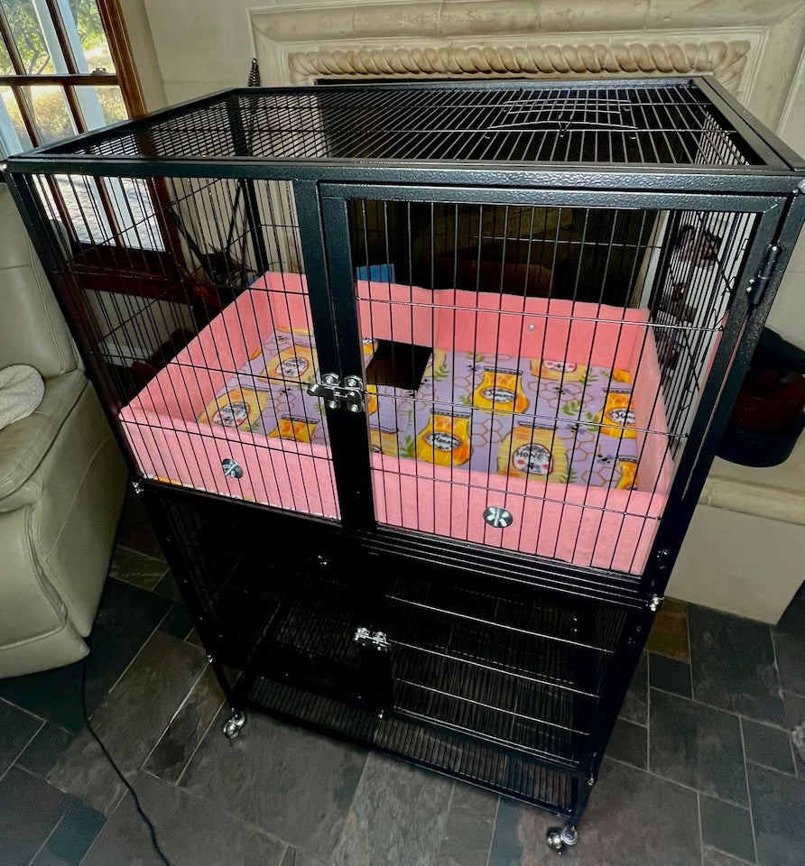 Cozy Comfort™ SnugFit Liner Floor Conversion Kit | Feisty Ferret / Frisky Ferret / Prevue Cages